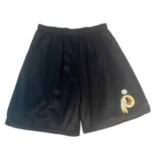 Washington Redskins On Field Black Practice Shorts Size XL Circle Logo NEW